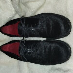 Henry Beguelin Calf Hair Oxfords